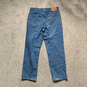 Levi's 550 Washed Style Blue Jeans